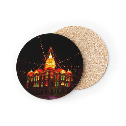 Coasters Minden, Nebraska courthouse Lights