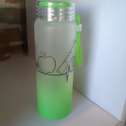 17 oz glass double wall tumbler Teacher