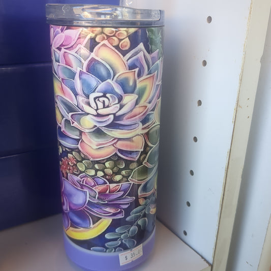 17 Oz Speaker Tumbler succulent