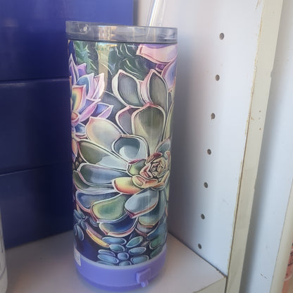 17 Oz Speaker Tumbler succulent