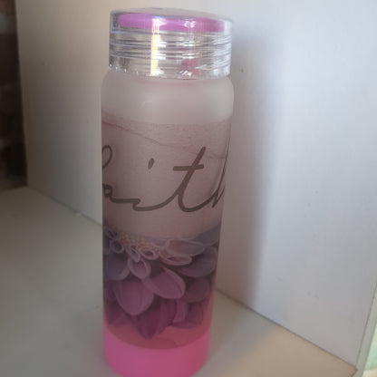 17oz Double Walled Glass Tumbler Faith