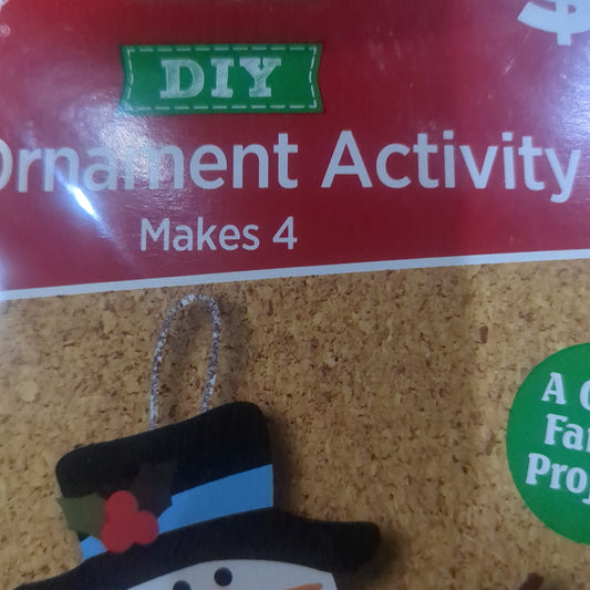 Foam snowman ornament kit