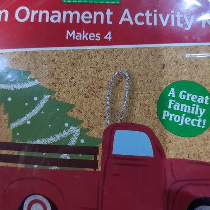 Foam ornament activity kit red truck