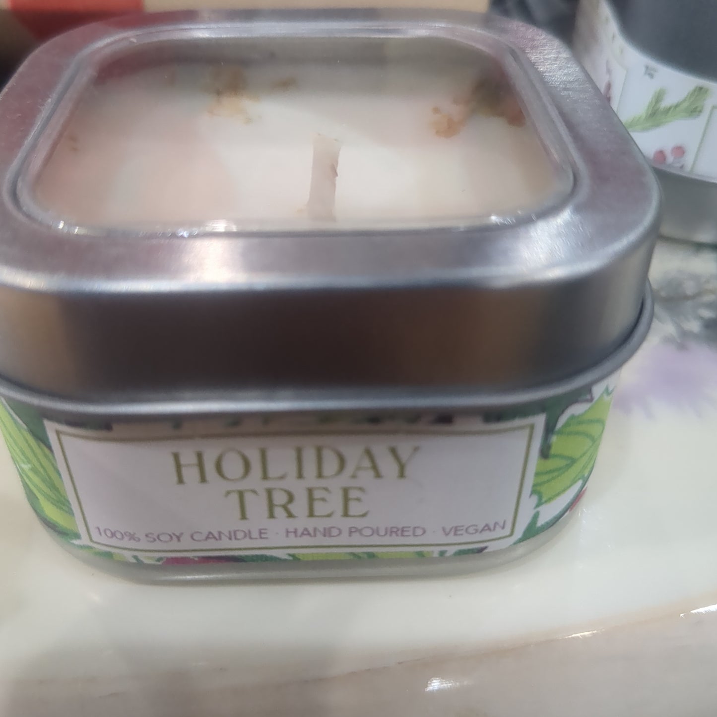 Scented Holiday Favorites Boxed Soy Candle Quartet - Christmas
