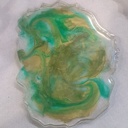 Coaster set agate.