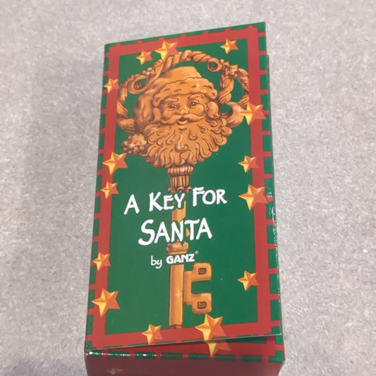 A key for Santa.  Metal key