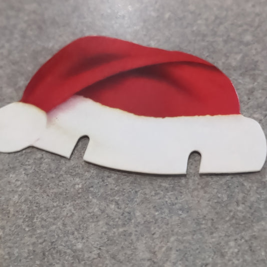 Drink marker santa's hat of 4