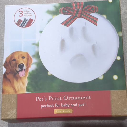 Pets print ornament making kit perfect for kids and pets