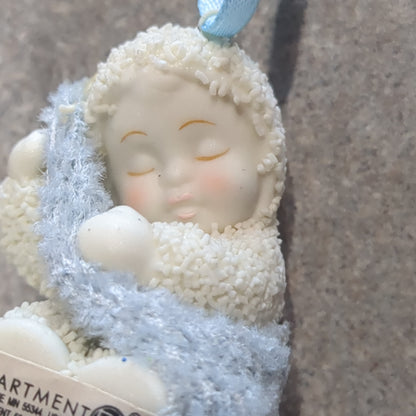 Department 56 snowbabies baby boy