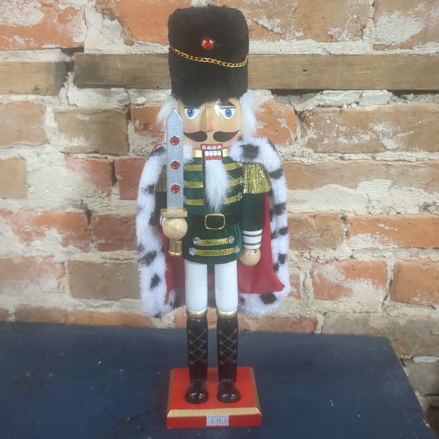 Nutcracker soldier red, green, black