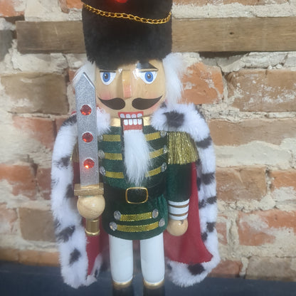 Nutcracker soldier red, green, black