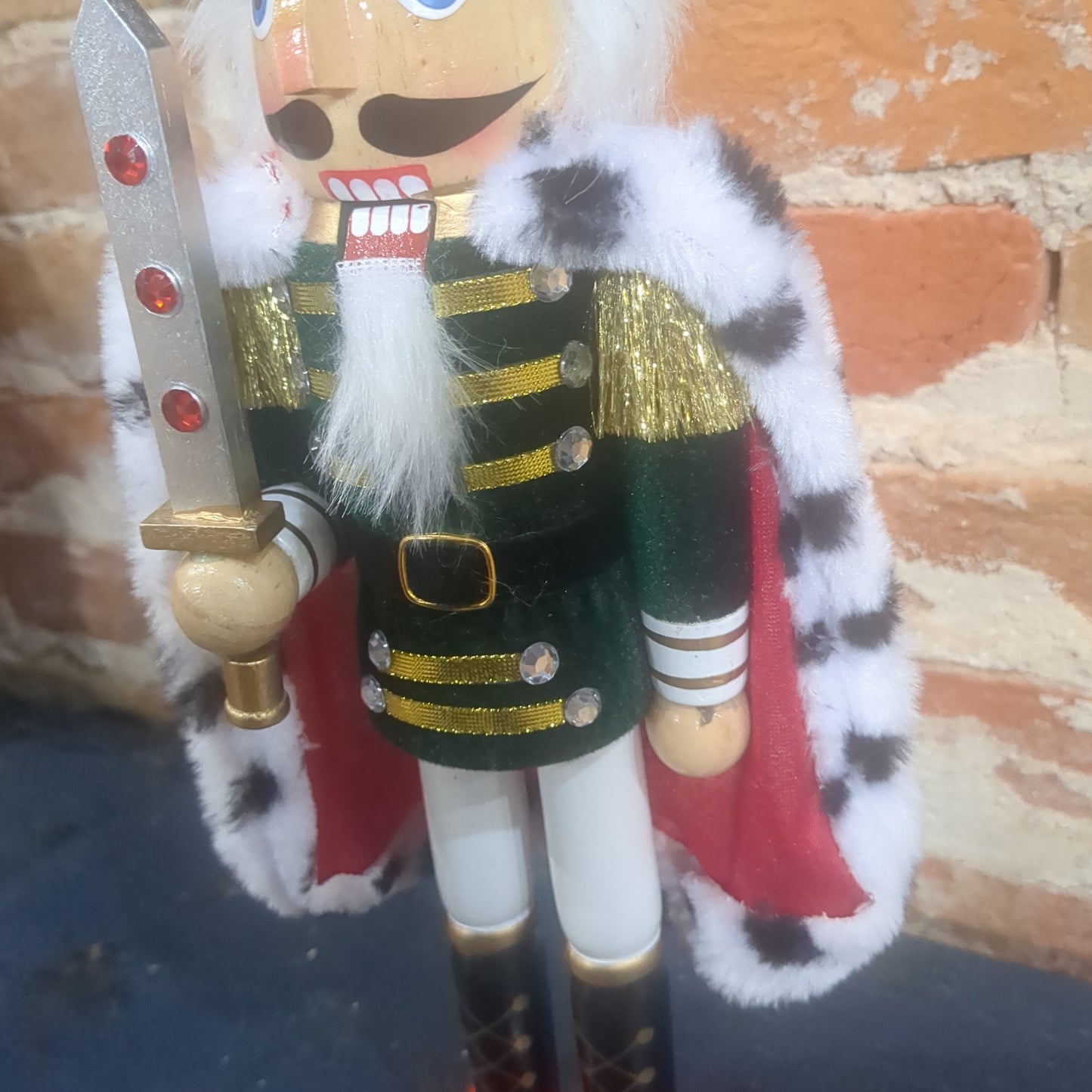 Nutcracker soldier red, green, black