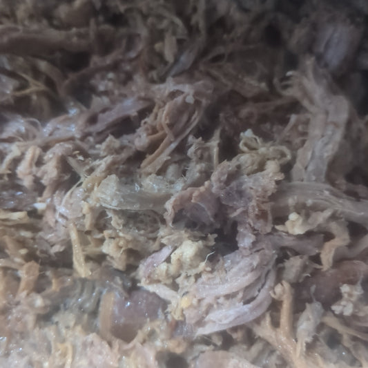 3 lb Pulled beef