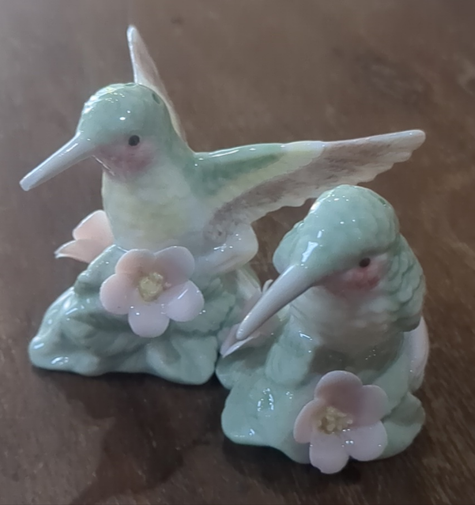 Hummingbird salt and pepper