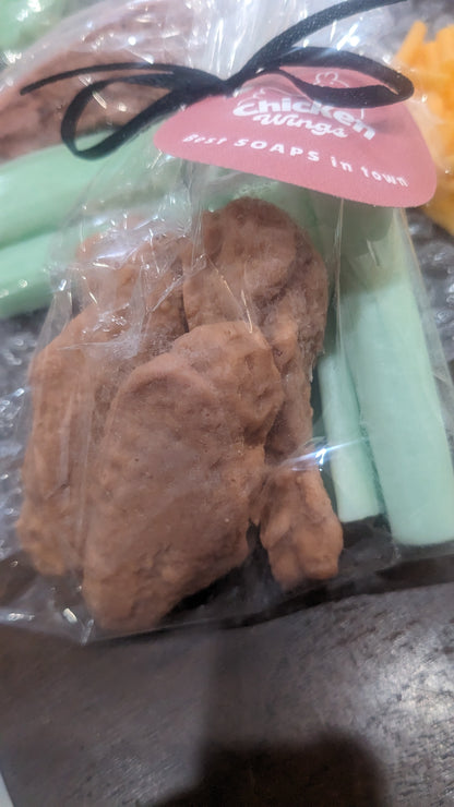 Chicken Wing Soaps Gift |Novelty Gift: Unscented