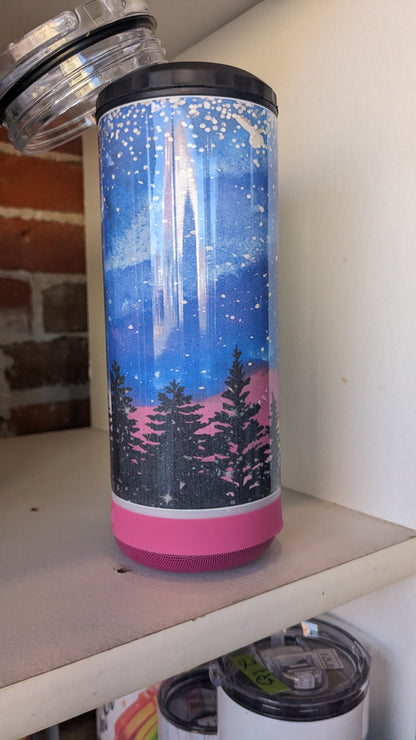 17 Oz Speaker Tumbler Cosmetic Damage Northern Lights