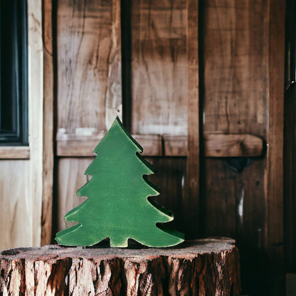 Primitive/Rustic Wood Christmas/Winter Tree - Fluffy: UNFINISHED / Tall