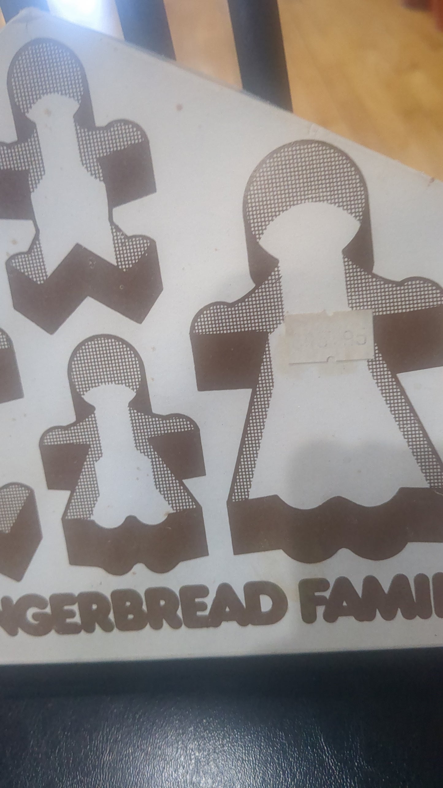 Vintage gingerbread family cookie cutters set of four. Alfredo E. knobler & Co., Inc