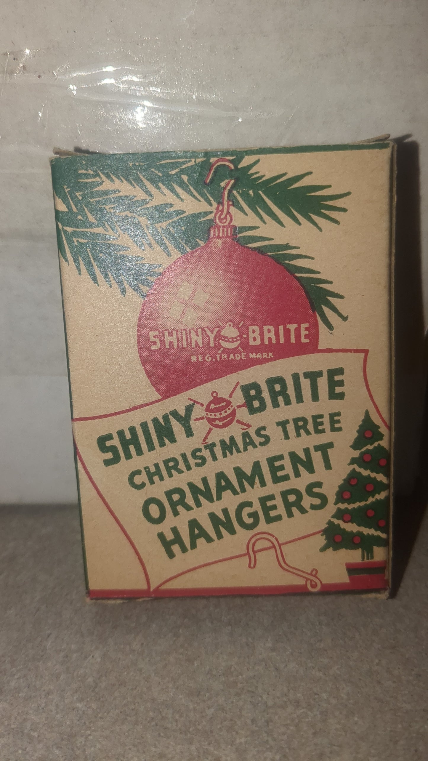 Vintage Shiny Bright Christmas tree ornament hangers.