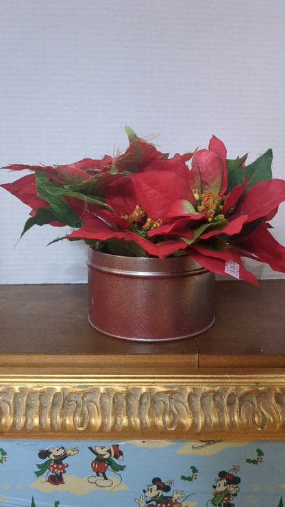 Christmas Poinsettia arrangement