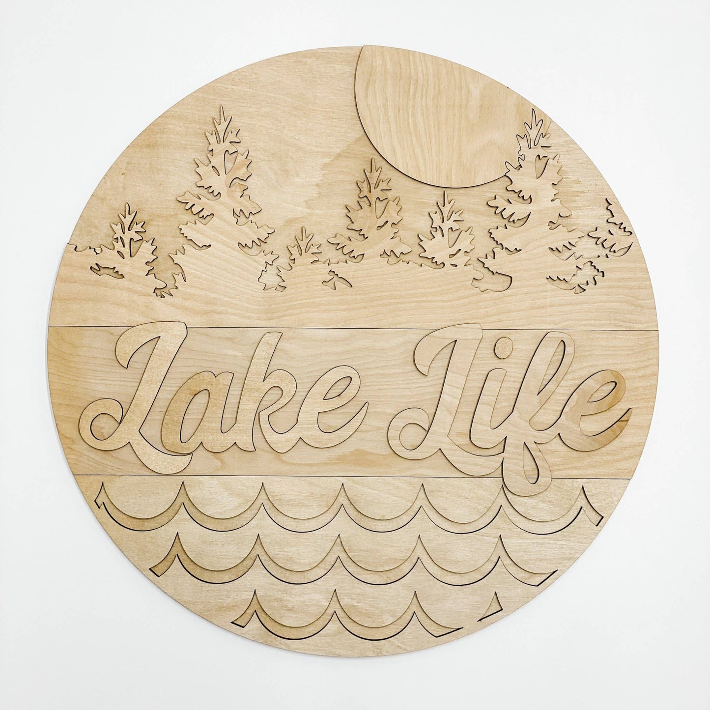 DIY Door Hanger: 16" Lake Life